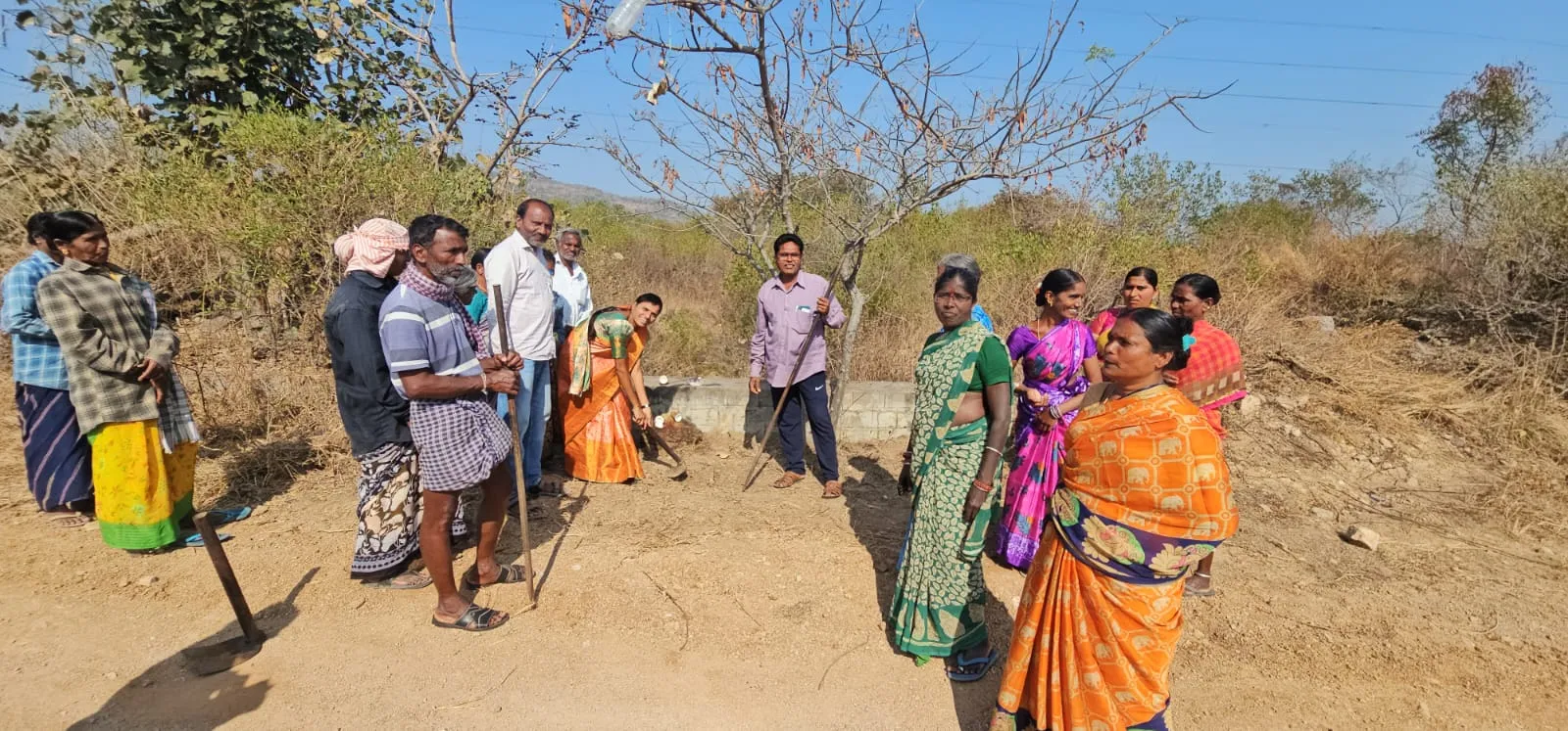 Bheemadevarapally, Vangara: వంగర గ్రామంలో ఉపాధి హామీ పనులు ప్రారంభం 