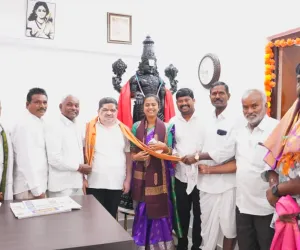 Bheemadevarapally, Rangayapally: మంత్రిని కలిసిన రంగయ్యపల్లి సర్పంచ్